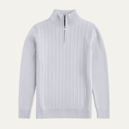 Gstaad Men's Quart Zip Sweater - Fashinoza