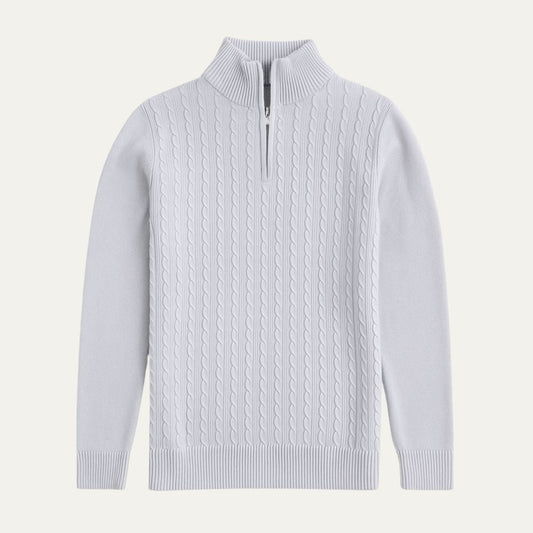 Gstaad Men's Quart Zip Sweater - Fashinoza