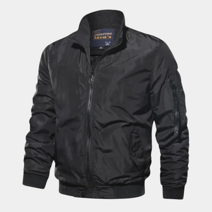 Lars Men's Windproof Bomber Jacket