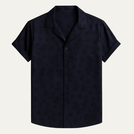 Men's Satin Dress Shirt - Fashinoza