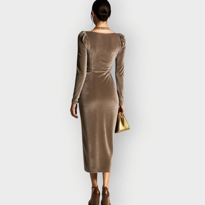 Women's Midi Dress Elegance