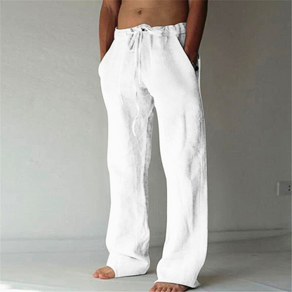 Women's High Waist Casual Pants with Drawstring