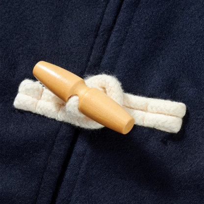 Men's Wool Blend Toggle Duffle Coat
