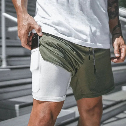 Men's Sport Shorts 2-In-1 Performance Comfort