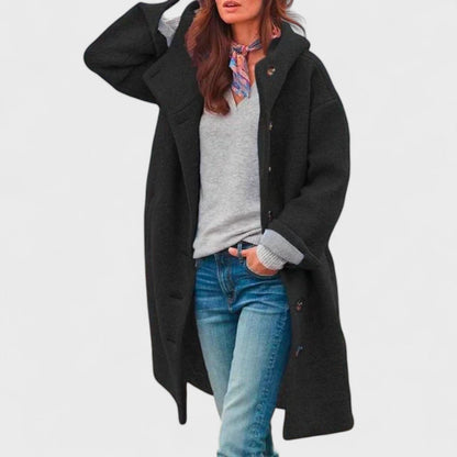 Women's Notched Collar Coat