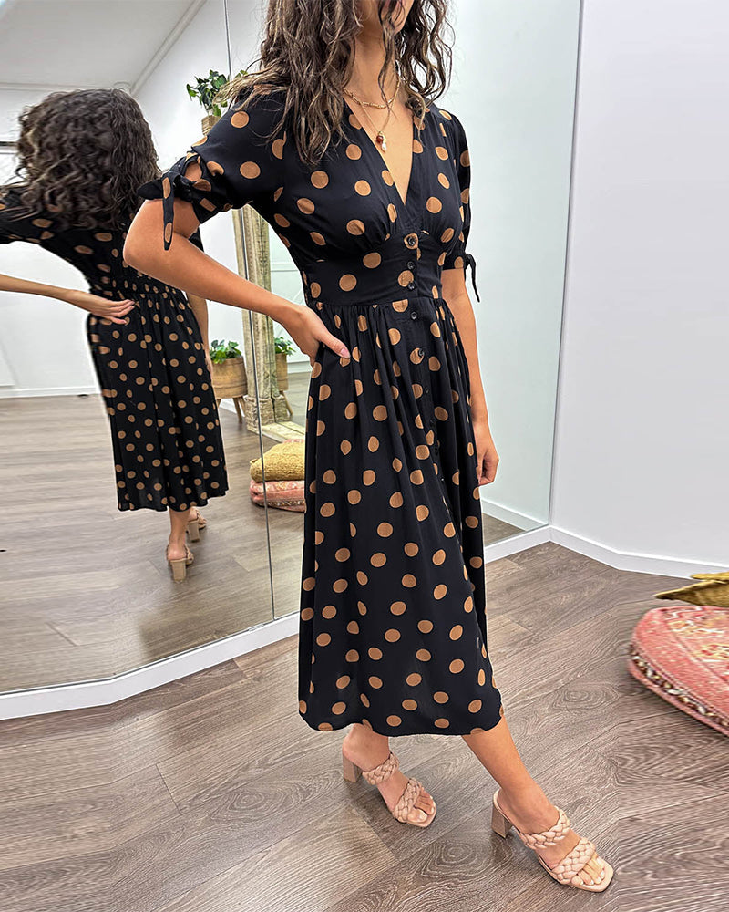 Women's Polka Dot Dress