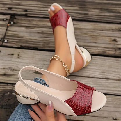 Women's Slingback Sandals Wide Strap