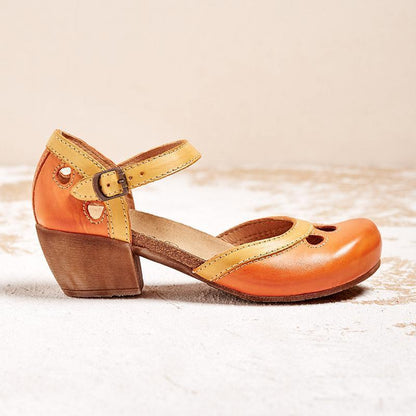 Women's Orthopedic Flat Sandals Low Heel
