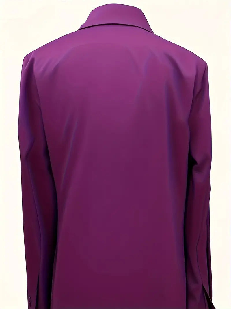 Women's Collared V-Neck Blouse