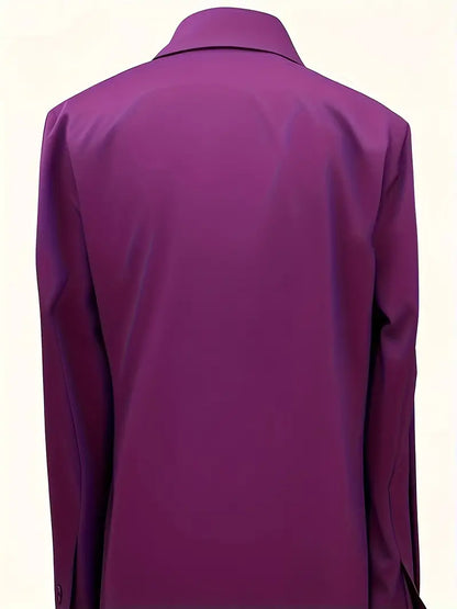 Women's Collared V-Neck Blouse