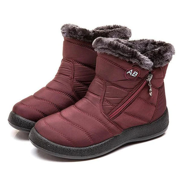 Women's Quilted Mid Ankle Flat Boots