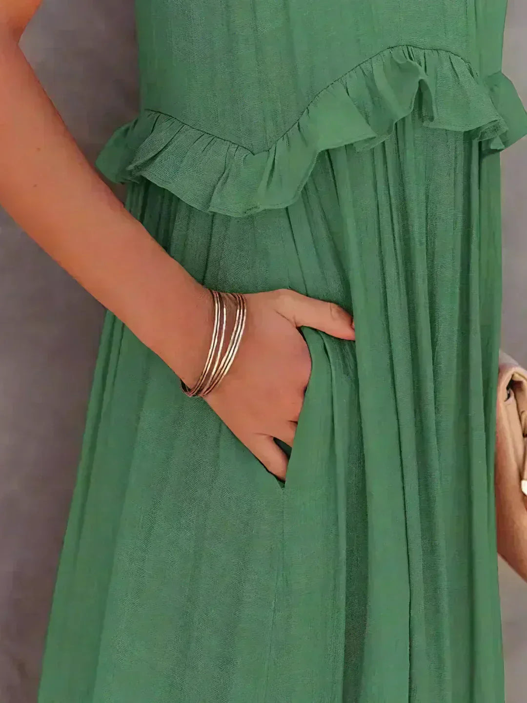 Women's Maxi Dress Layered Tier Design