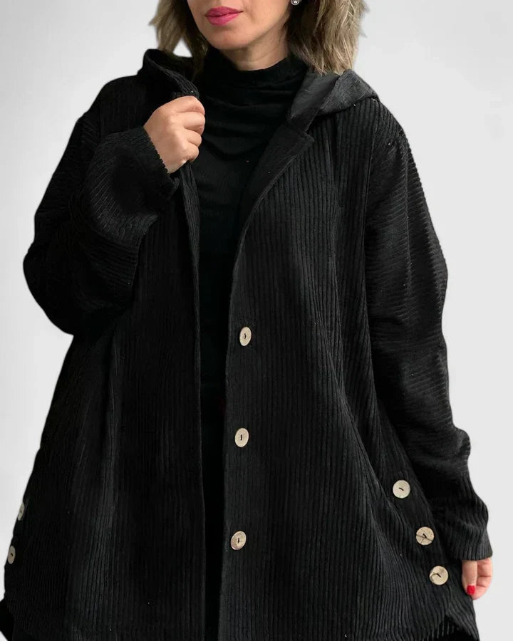 Lunavere | Cozy Textured Women’s Button Jacket