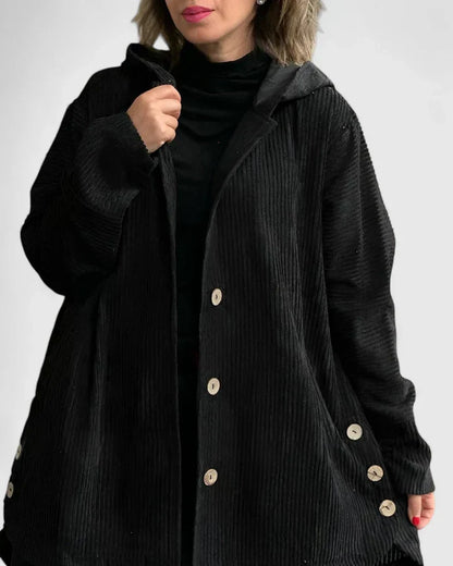 Lunavere | Cozy Textured Women’s Button Jacket