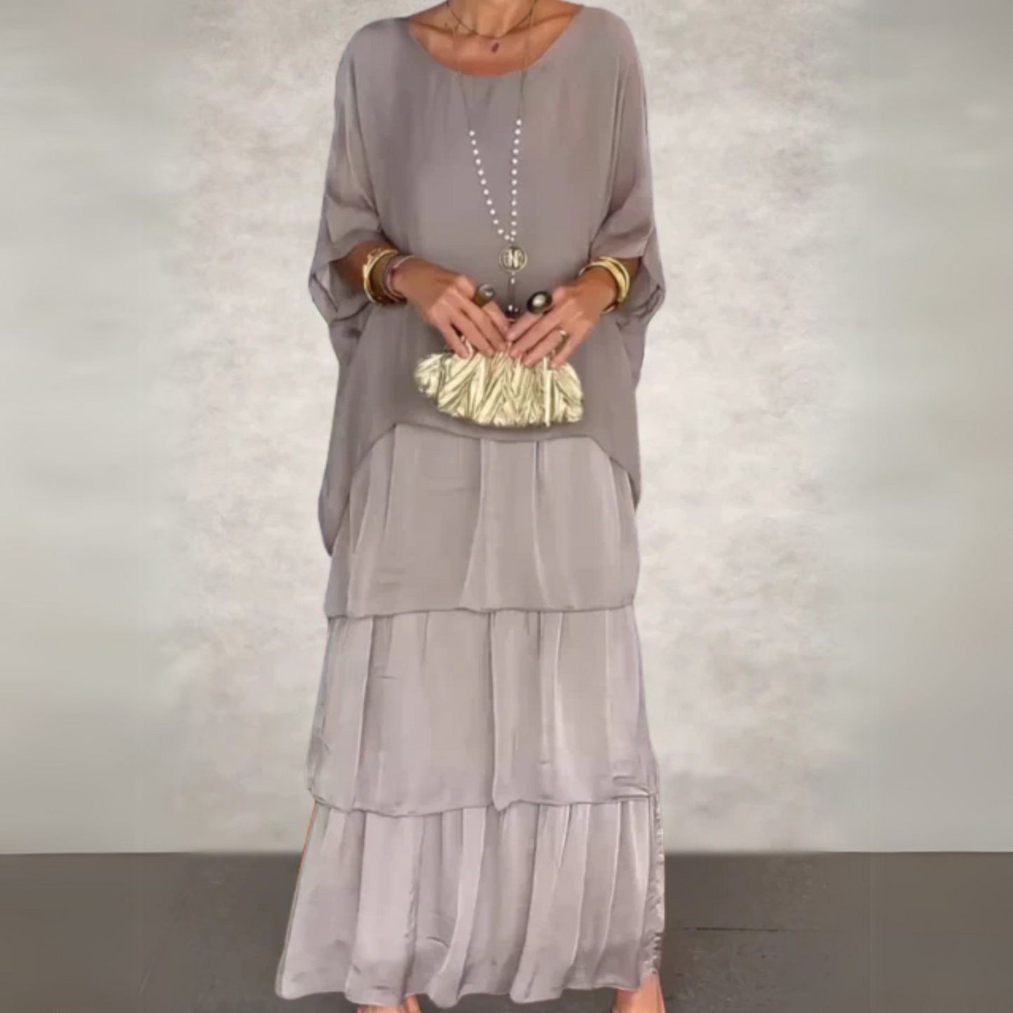 Women's Summer Dress Flowing Silhouette