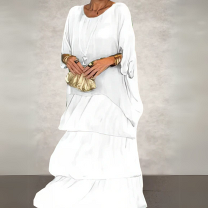 Women's Summer Dress Flowing Silhouette