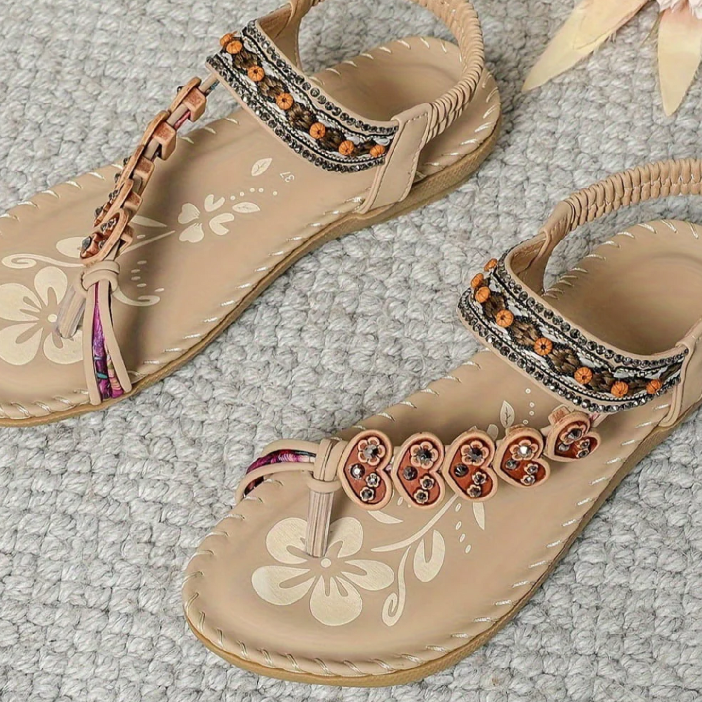 Women's Flat Ankle Strap Sandals