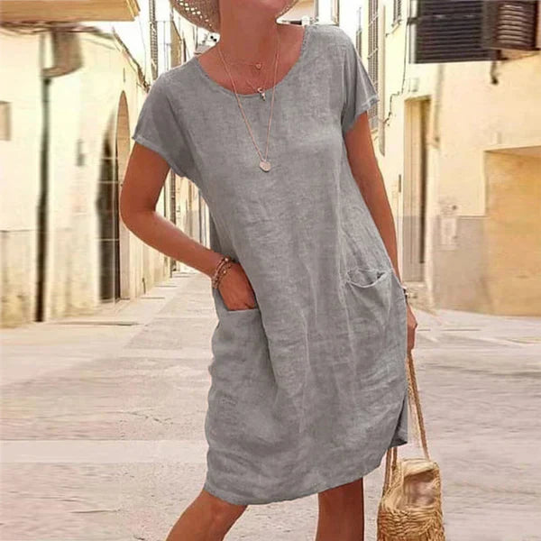Women's Tummy Control Flowy Maxi Dress