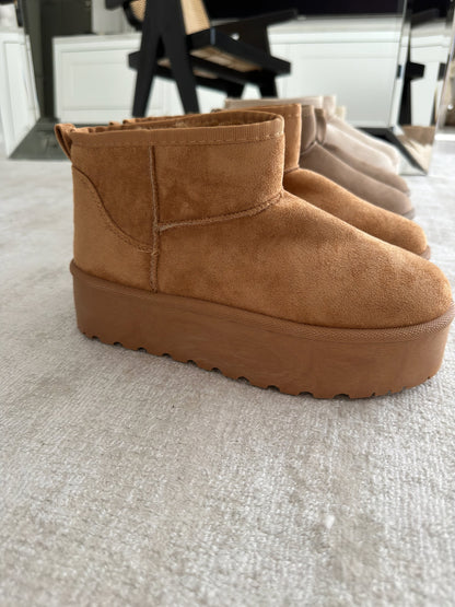 Women's Low Ankle Platform Boots