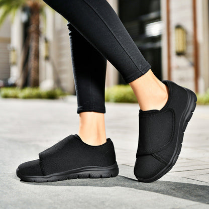 Orthopedic Diabetic Walking Shoes for Women with Wide Width and Adjustable Strap