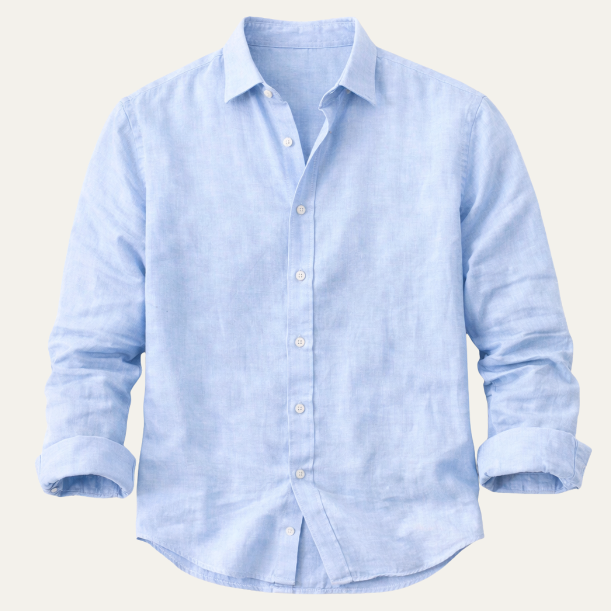 Men's Cotton Linen Summer Shirt - Fashinoza