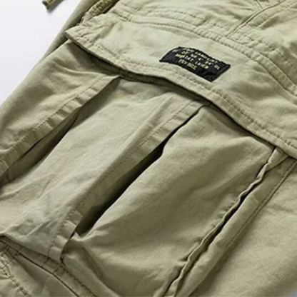 Men's Cargo Shorts Durable Cotton With Pockets