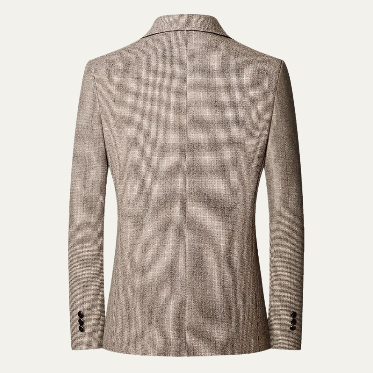 Men's Single Breasted Blazer Smart Casual Wool Navy