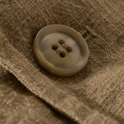 Men's Linen Blazer Solid Color Casual