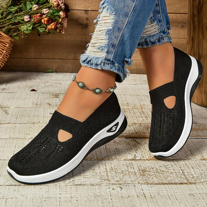 Women's Slip-On Sneakers Closed-Toe