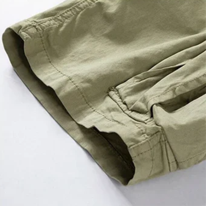 Men's Cargo Shorts Durable Cotton With Pockets