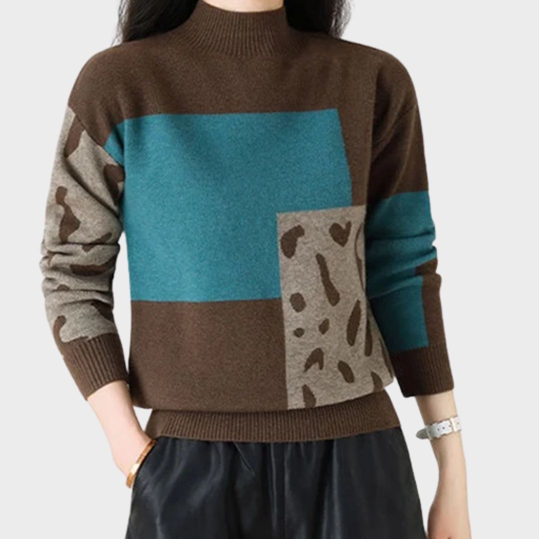 Women's High Collar Sweater Comfortable