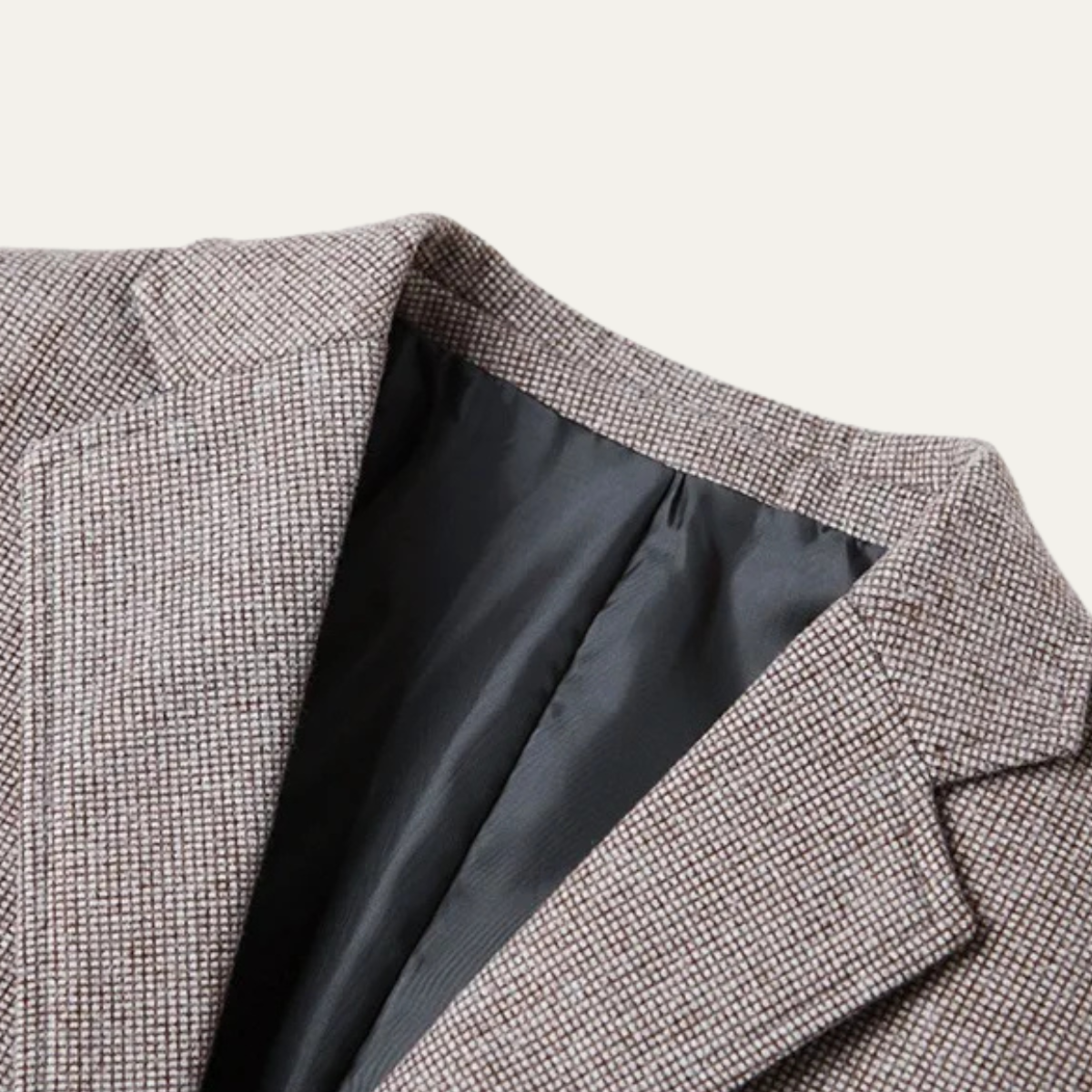 Men's Single Breasted Blazer Smart Casual Wool Navy