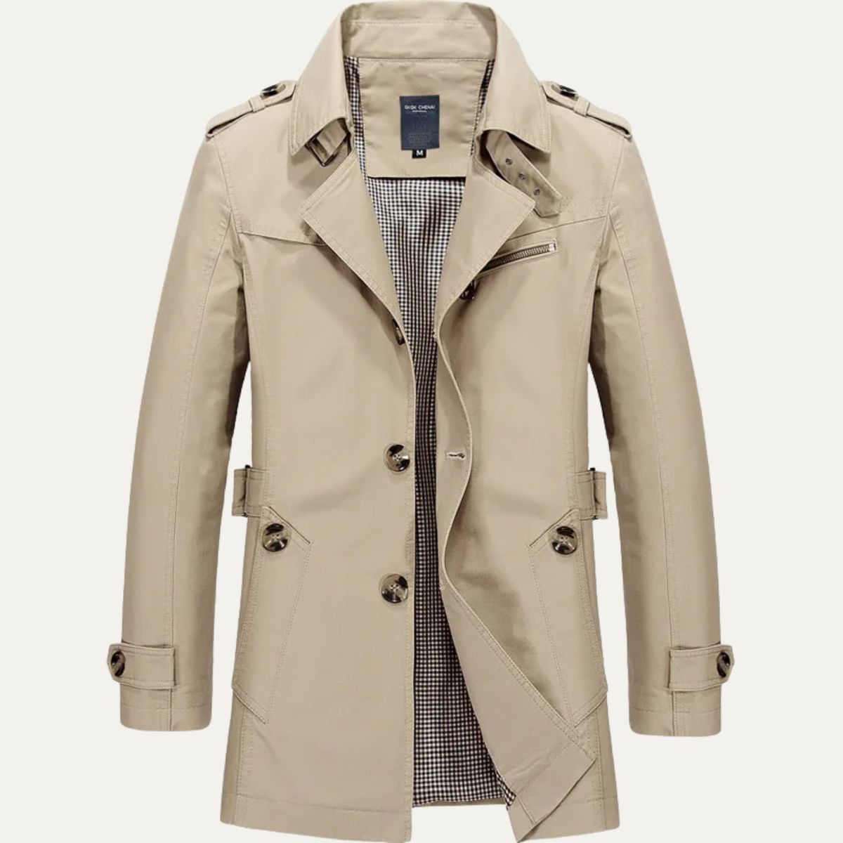 Mauro Icardi Men's Trench Coat Elegant Style - Fashinoza