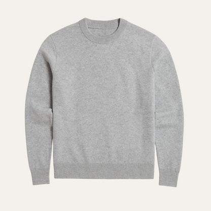 Men's Slim Fit Knit Crew Neck Sweater - Fashinoza