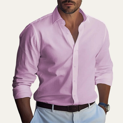 Men's Soft Button Down Shirt Casual Cotton