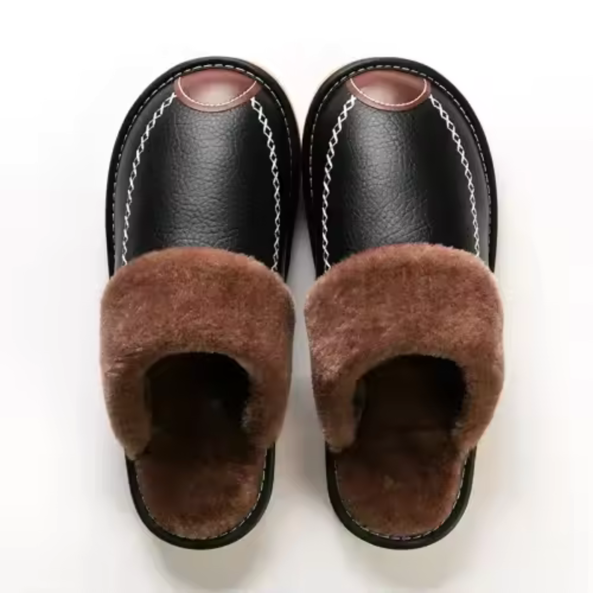 Men's Winter House Shoes Fleece Lined Warm