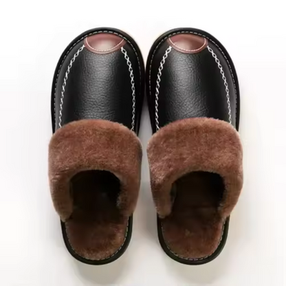 Men's Winter House Shoes Fleece Lined Warm