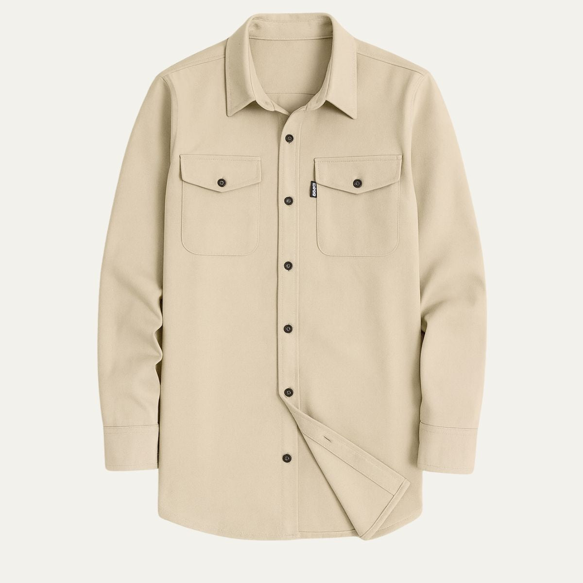 Men's Casual Shirt Jacket Cotton Overshirt