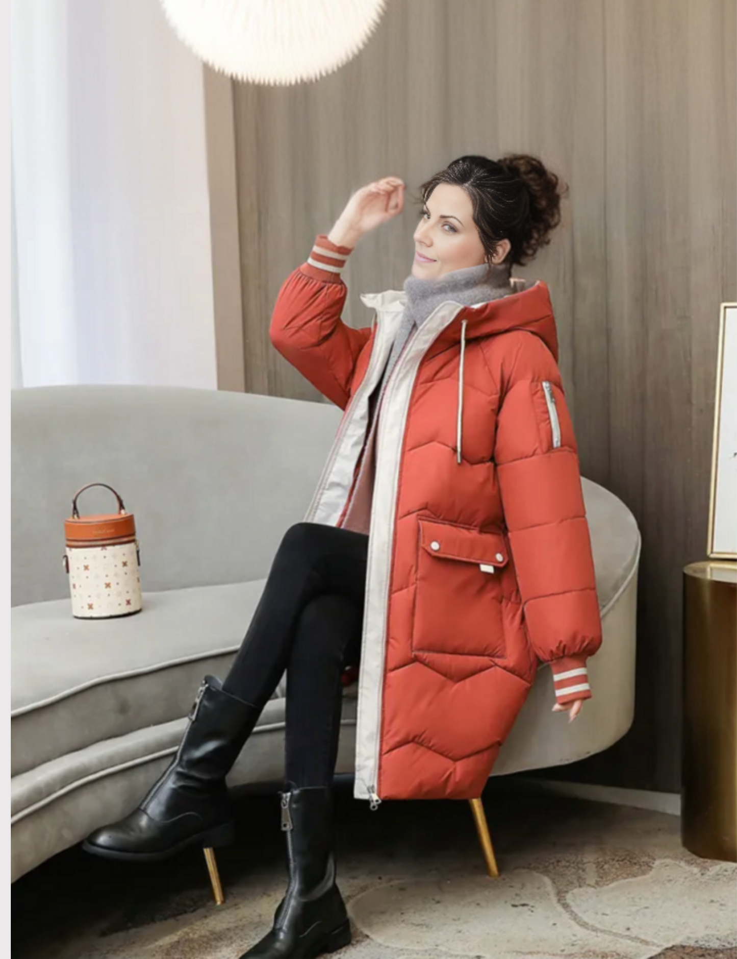 Isabella | Women Winter Hooded Puffer Jacket