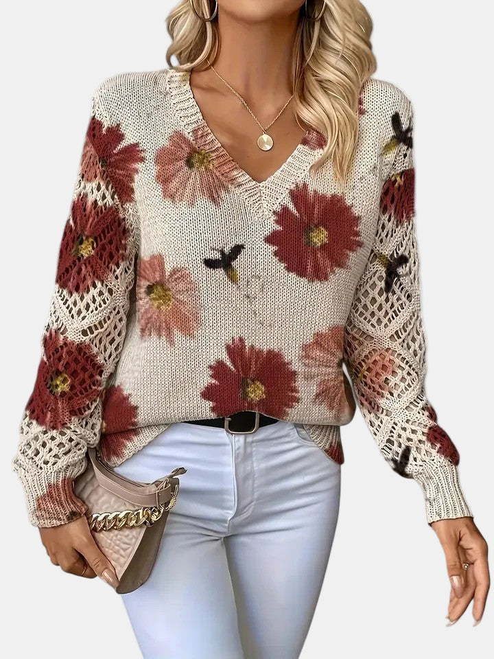 Women's Decorative Knit Sweater