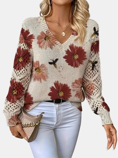 Women's Decorative Knit Sweater