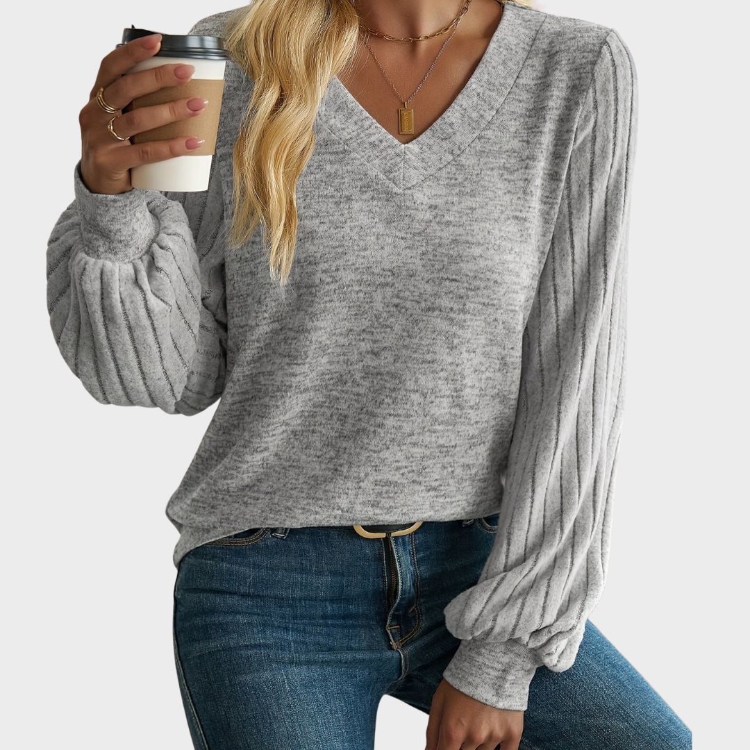 Women's Lantern Sleeve Sweater