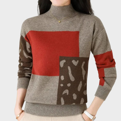 Women's High Collar Sweater Comfortable