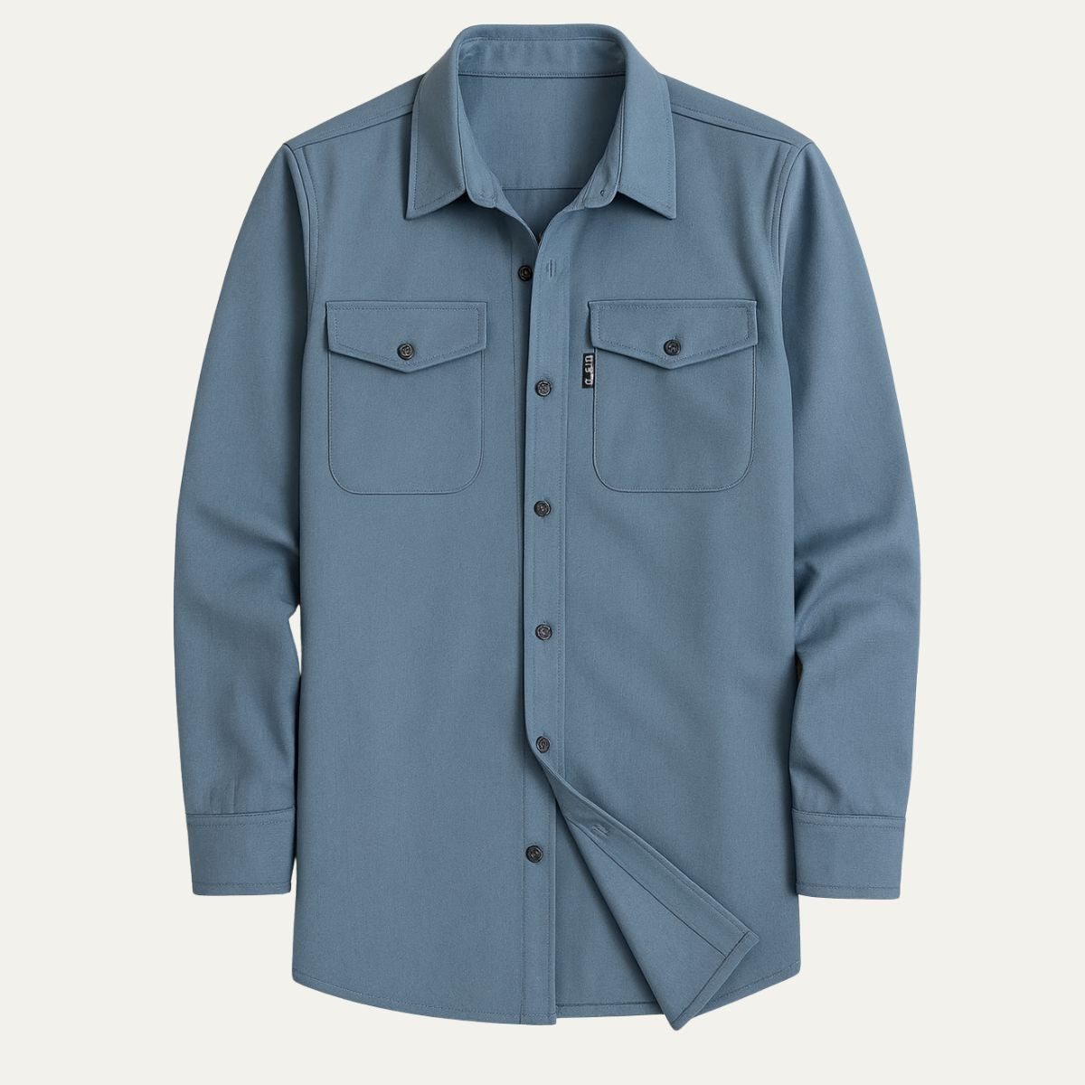 Men's Casual Shirt Jacket Cotton Overshirt