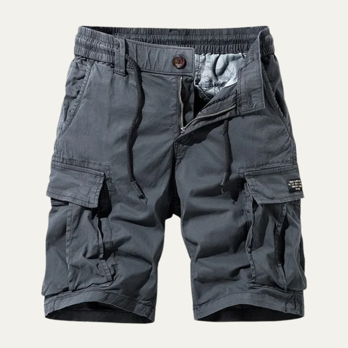 Men's Cargo Shorts Durable Cotton With Pockets