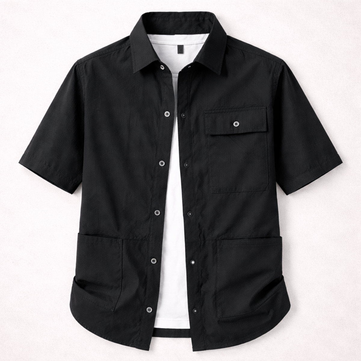 Vernazza Men's Casual Button Down Shirt Lightweight - Fashinoza