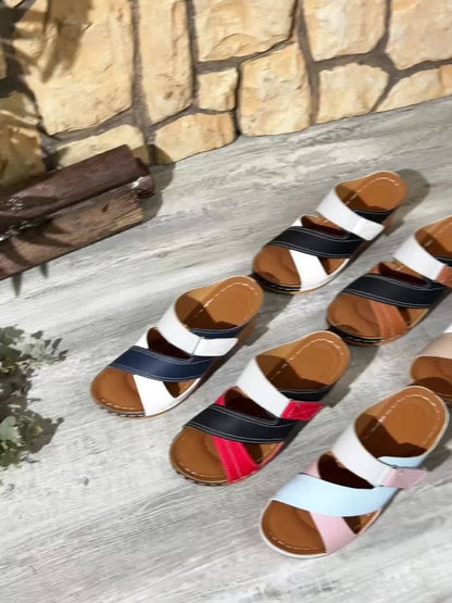 Women's Wedge Slide Sandals