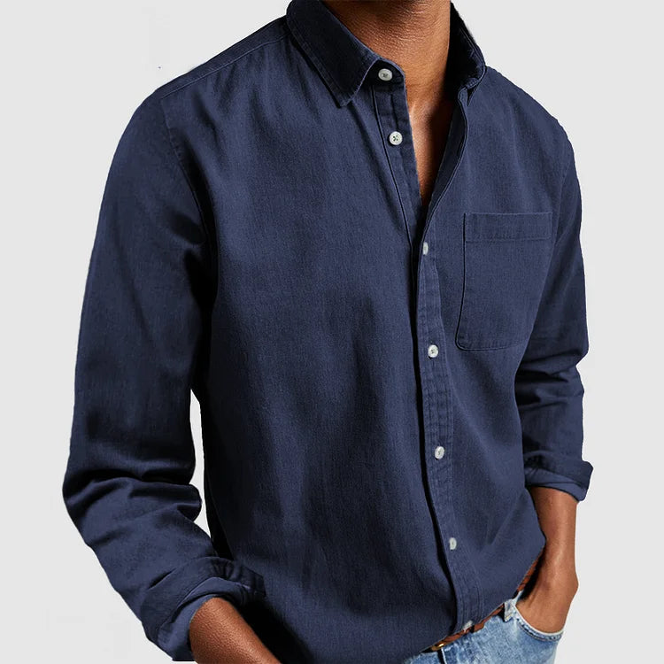 Gualtiero Men's Cotton Shirt - 
Fashinoza
