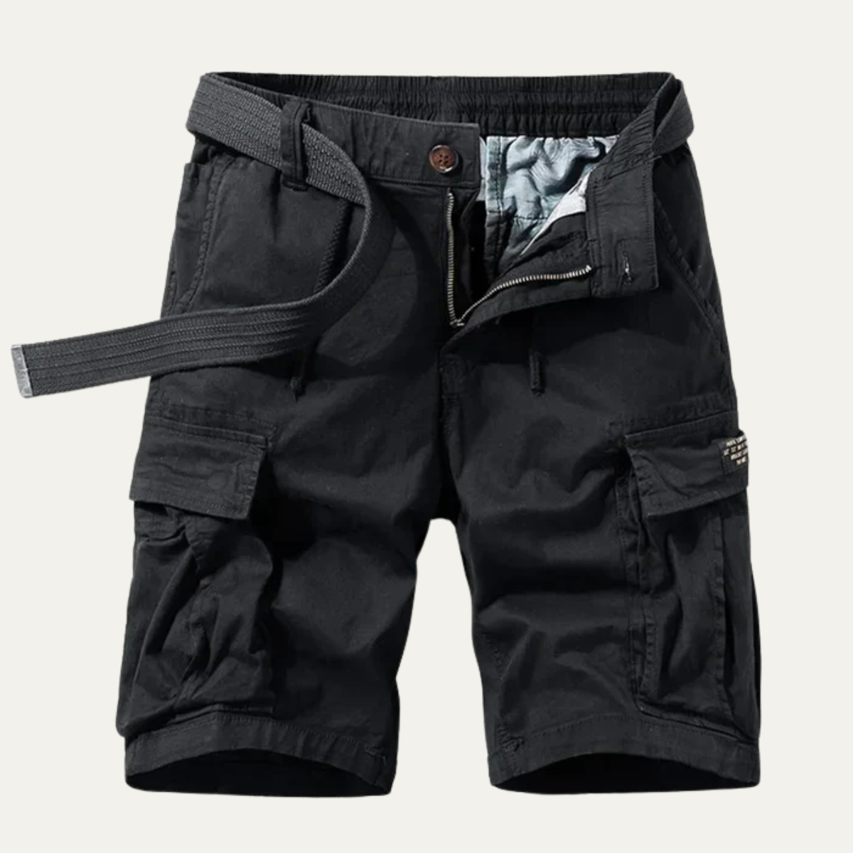 Men's Cargo Shorts Durable Cotton With Pockets