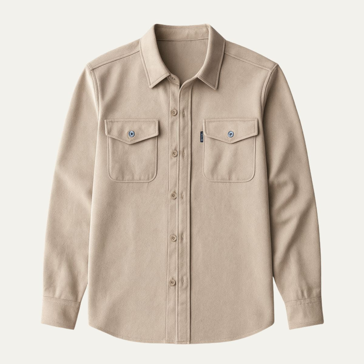 Men's Casual Shirt Jacket Cotton Overshirt